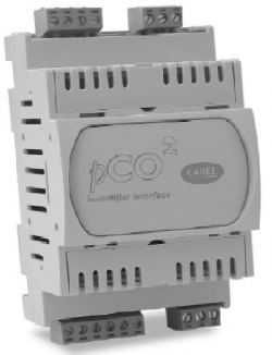 Интерфейс OEM-увлажнителя pCOXS, модуль 4 DIN