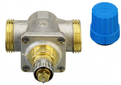 Клапан RA-C, тип RA-C 15, наружная резьба, kvs 1,20 м3/ч, Py 10 бар, Тмакс 120°C