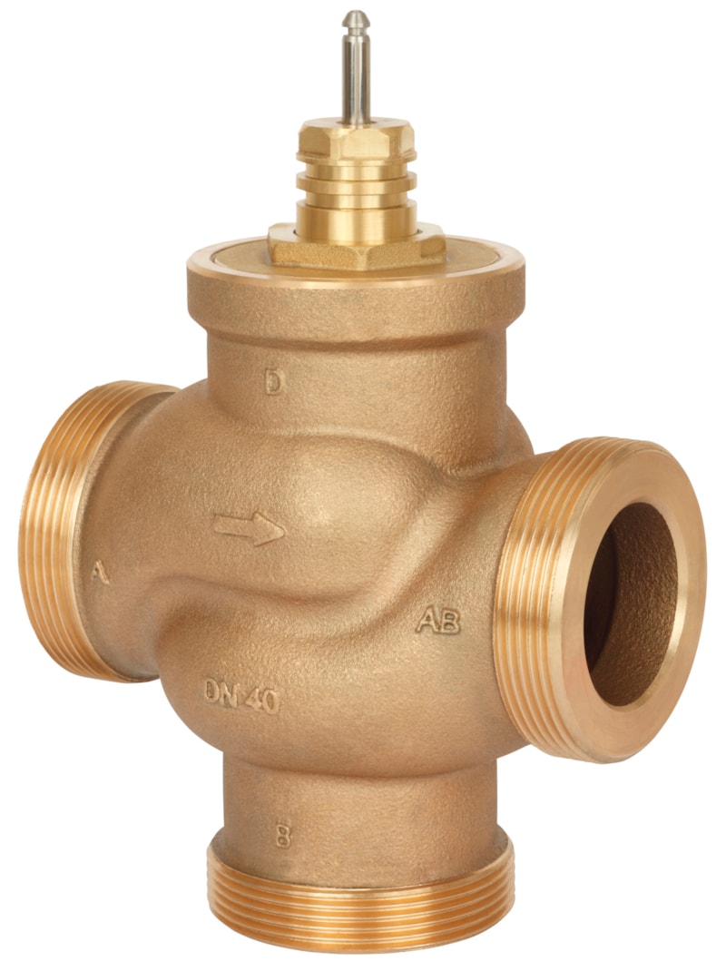 Трехходовой регулирующий клапан Danfoss 065Z0160 VRB 3, диаметр 50 мм, Kvs 40 м³/ч, 16 бар, наружная резьба