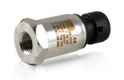 Стальной фитинг с дефлектором 1/4” SAE, 7/16” -20 UNF -2B, 1 разъем PACKARD, 0...44.8 бар, относительное давление 4...20 ma