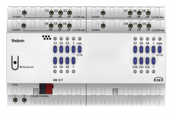 Актуатор отопления HM 12 T KNX, 12 каналов, на DIN рейку