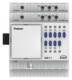 Модуль расширения HME 6 T KNX, 6 каналов, на DIN рейку