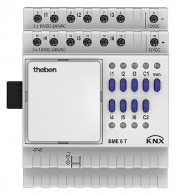 Модуль расширения BME 6 T KNX, 6 каналов, на DIN рейку
