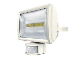 Датчик движения theLeda E20 WH, угол 180°, с LED прожектором 20 Вт, 1325 лм, белый, IP55