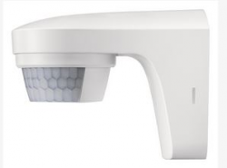 Датчик движения уличный theLuxa S150 WH, угол 150°, настенный, IP55, белый
