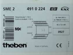 Модуль расширения SME 2 S KNX, для диммера, 2 канала, 1-10 В