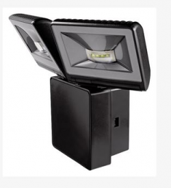LUXA 102 FL LED 16Вт, прожектор 6000K светодиодный, 16Вт, черный, IP44, ЗАМЕНА для 1020724