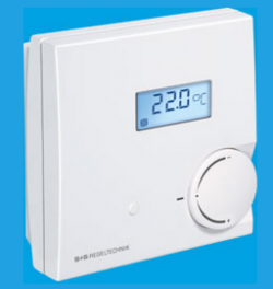 Датчик влажности и температуры комнатный, 0 …100 % отн. вл., +/- 3%, 0...+50C, Modbus, потенциометр, кнопка присутствия, 1201-42B6-6047-005