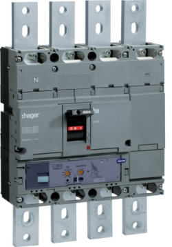 Автоматический выключатель, h1000, LSI, 4 полюса, 4D, 50kA, 800-320A, 690В АС