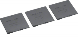 Межфазные перегородки, x250, 3/4 полюса, 3 штуки