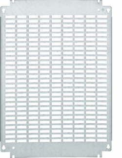 Монтажная панель из стали, перфорированная System C, H300 L250