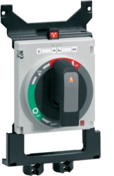 Поворотная рукоятка непосредственно на аппарат, h400-h630