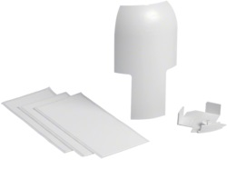 Разветвитель угловой SL new, SL(20x55)-EK40040, PC/ABS, безгалогеновый, RAL9010 чисто белый