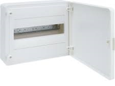 Щит открытой установки, 12М, с непрозрачной дверцей