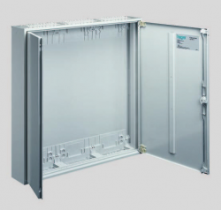 Щиток открытой установки, секционный ,без оснастки, IP44, 1100x300x161мм (ВхШхГ), одна дверь, RAL9010