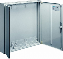 Щиток открытой установки, секционный ,без оснастки, IP44, 650x300x161мм (ВхШхГ), одна дверь, RAL9010