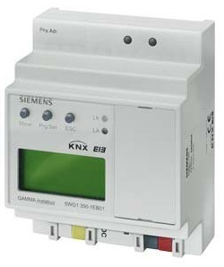Блок управления 350 E, IP-контроллер (часы, таймер, события, логика), крепление на DIN-рейку, 4 мВт