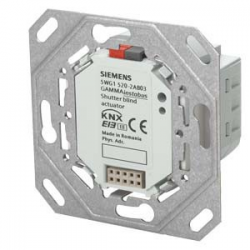 Модуль управления шторами, 1x230 В AC, 6 A, с монтажной рамкой и интерфейсом BTI