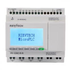 Программируемый контроллер, 110-240VAC, 8DI, 4DO, RTC, RS485, Ethernet, LCD