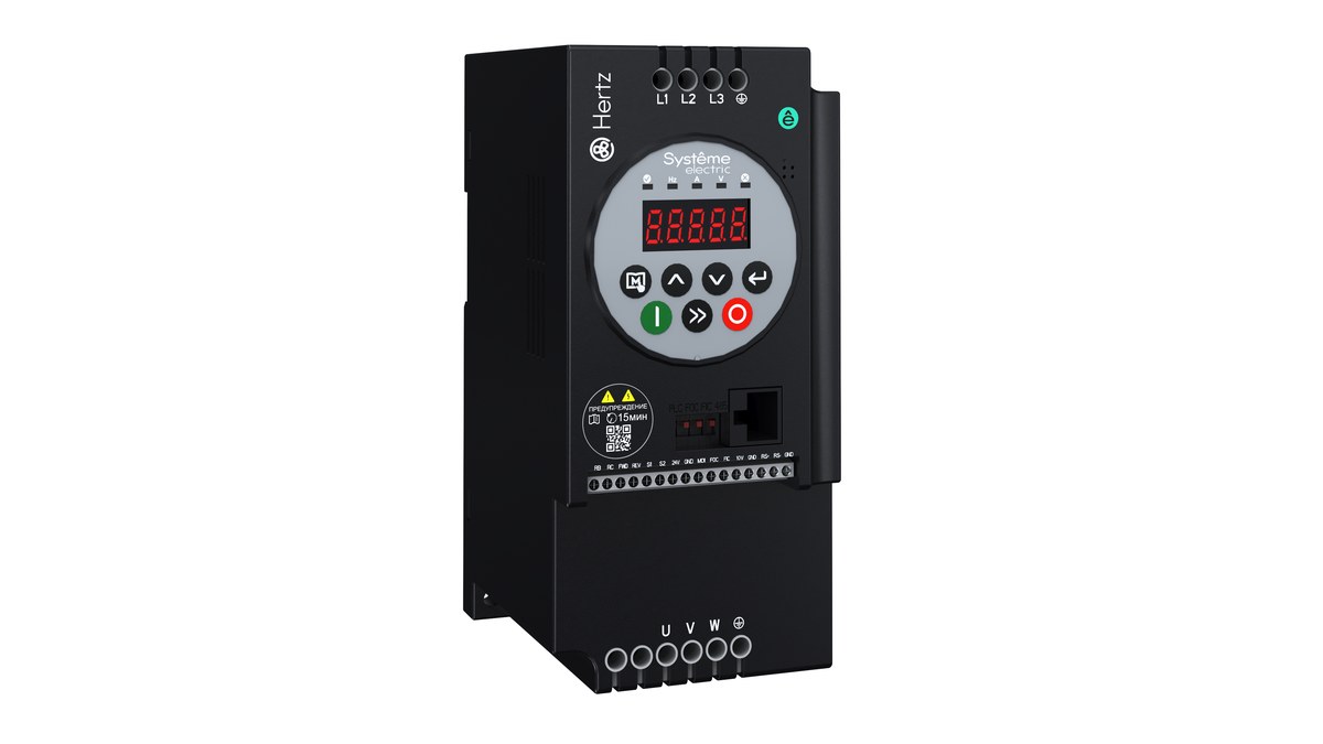 Преобразователь частоты STV050 4 кВт 380В ЭМС С3 + LED панель оператора + SVPM