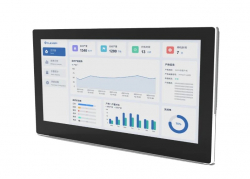 Панель 15.6" с ёмкостным экраном 1920х1080, 16M цветов,ЦПУ Cortex-A55/76 8x2.4ГГц, ОЗУ 4ГБ, ПЗУ 32ГБ, 1xHDMI, 2хUSB3, 2xEthernet 1000Мб/с, COM1:RS232/RS485/RS422, COM3:RS232, COM2:RS485/RS422, корпус метал,питания =24В