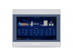 Панель 10.1" резис.1024x600, 16M цв., 400кд/м2, ЦПУ Cortex-A8 600Мгц, 128Мб ПЗУ, 128Мб ОЗУ,1xEthernet, 1xRS232/RS485/RS422, 1xRS232, 1xUSB-A, 1xUSB-B, 1xMicroUSB, SD, корпус алюминий, питание =24В
