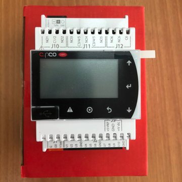 Контроллер CAREL C.PCO MINI DIN HIGH-END, BMS, FB, CAN, ETH, NFC, USB, LCD , 2 SSR 230V