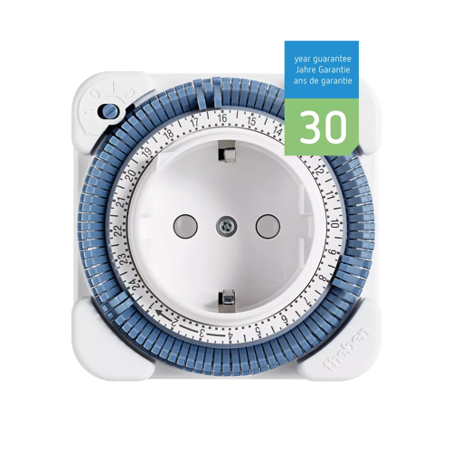 Timer 26 Safety plus, таймер электромеханический суточный розеточный, Schuko