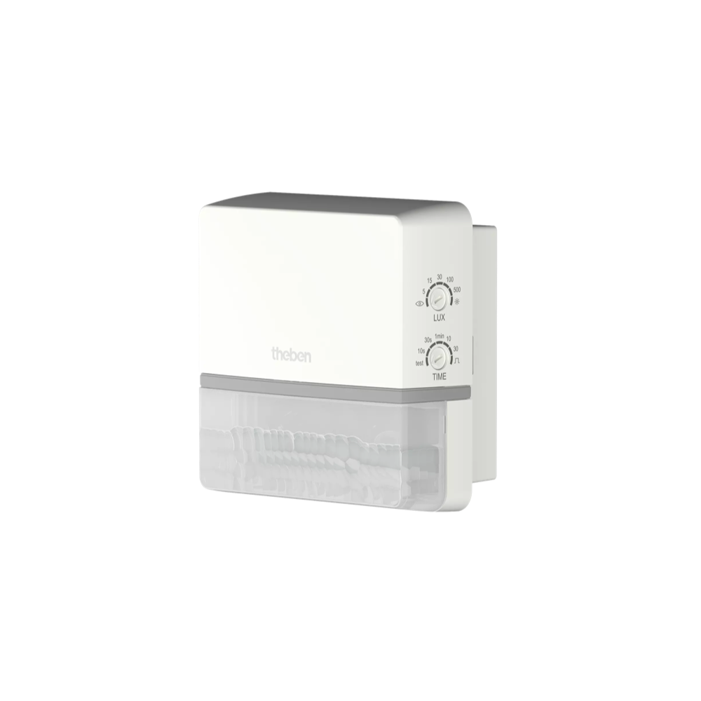 TECTA D180 WH, датчик движения уличный, угол 180°, дальность 14 м, настенный, IP55, белый