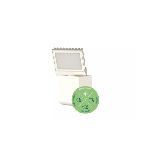 theLeda S8-100L WH, LED-прожектор 8,5Вт, 900lm, 4000К, белый, IP55