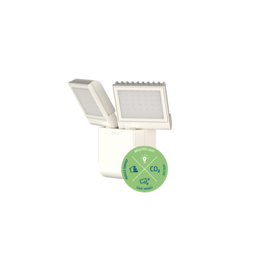theLeda S17-100L WH, LED-прожектор 17Вт, 2x 900lm, 4000К, белый, IP55