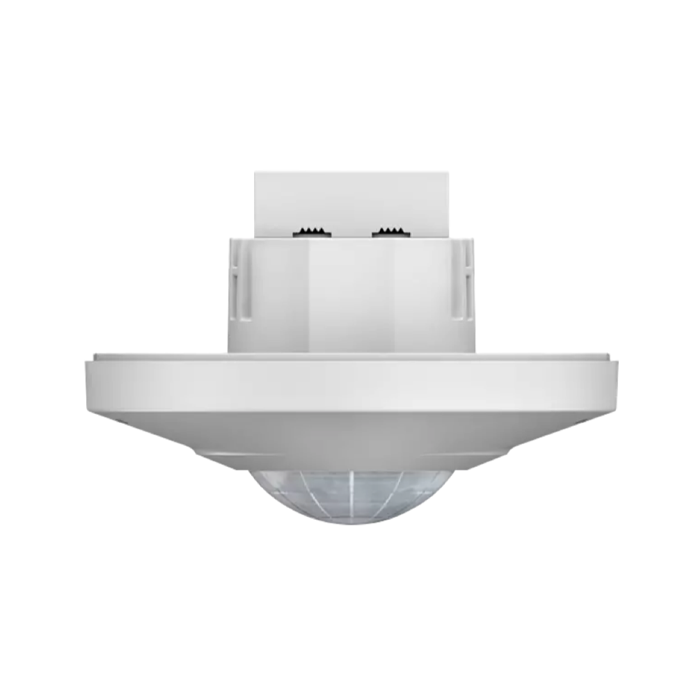 LUXA 103-100 UA WH, датчик движения, 6м, 1 канал, с акустическим датчиком, врезной монтаж, IP40