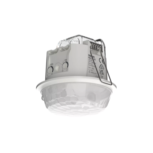PIRA TC DE, датчик движения, 360°, 25х3 м, 1 канал, потолочный, врезной, IP21