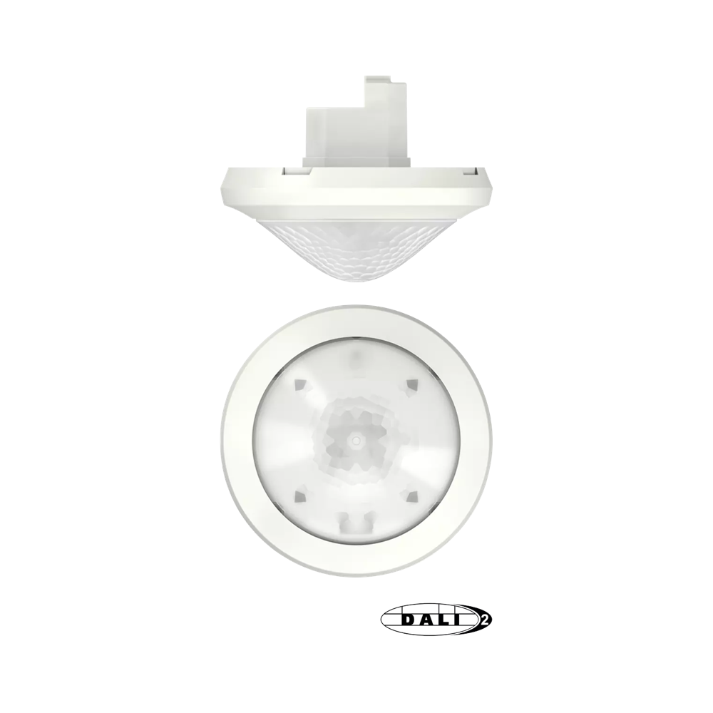 theRonda P360-110 DALI UP WH, датчик присутствия, зона обаружения 24 м, IP54, белый