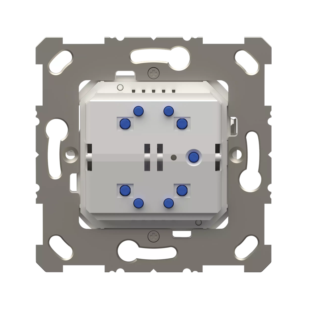 PJ 1 RF KNX, актуатор приводов, 1 канал, 4 кнопки управления, настенный, в монт. коробку (System55mm)