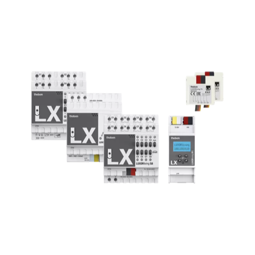 LUXORliving Set 2 “lighting“, 1x IP1, 1x P640, 1x S8, 1x D4, 2x T4