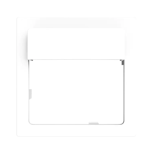 45A MEMP WH, адаптер-рамка и кнопка, для Merten System M (1-M, Atelier-M, M-Smart, M-Pure, M-Plan, M-Creativ)