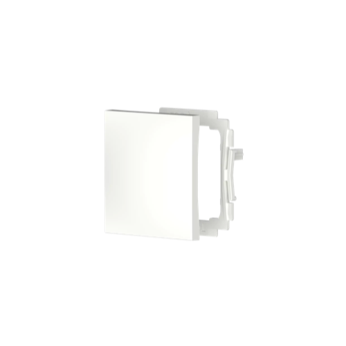 Wippe 1-fach WH, 1-позиционная клавиша для модулей кнопок LUXORliving и KNX (включая крепежную рамку), белая