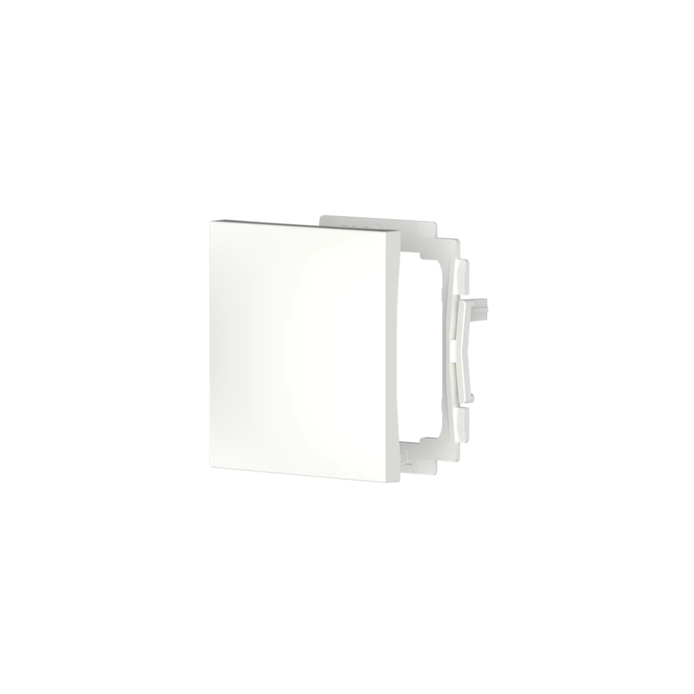 Wippe 1-fach WH, 1-позиционная клавиша для модулей кнопок LUXORliving и KNX (включая крепежную рамку), белая