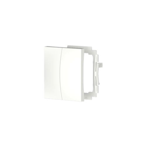 Wippe 2-fach WH, 2-позиционная клавиша для модулей кнопок LUXORliving и KNX (включая крепежную рамку), белая