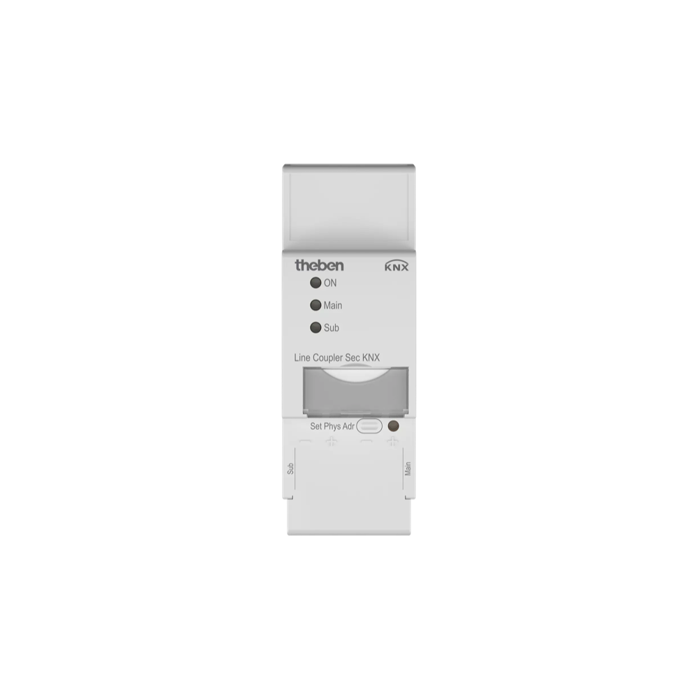 Line coupler Secure KNX, линейный соединитель, 2TE, DIN