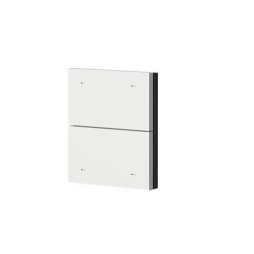 iONprime PB 2R PWH, накладка 2 клавиши, пластик, белая