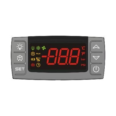 Панель оператора Dixell CH660 -000N0 6 TASTI RED NO BUZ STD