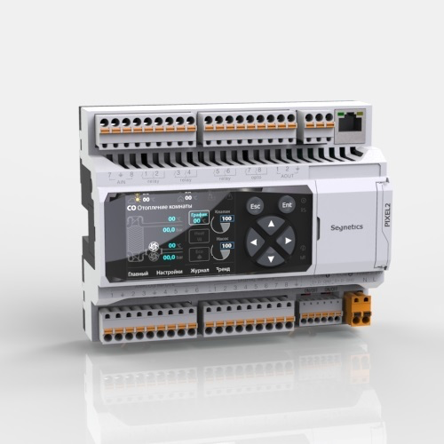 Программируемый контроллер Segnetics Pixel2-1320-70-4, 6AI, 8DI, 2AO, 10DO
