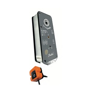 Электропривод Dastech FR-20N220ST для противопожарных клапанов, 20 Н·м, 100–240 В AC, 2-позиционное, термодатчик 72 °C
