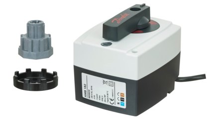 Электропривод поворотный Danfoss 082H0232 AMB 182, 10 Н·м, 230 В AC, трехпозиционный, IP42
