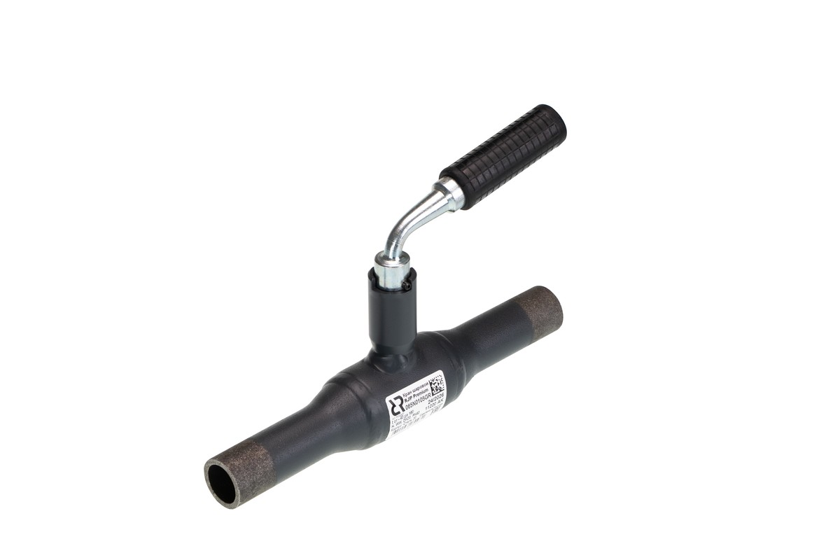Стальной шаровой кран Ридан RJIP Premium WW DN20 PN40, стандартный проход (065N0105GR)
