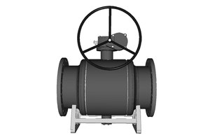 Стальной шаровой кран Ридан RJIP Premium RB/FF/WG DN500 PN16, стандартный проход (065N0281GR)