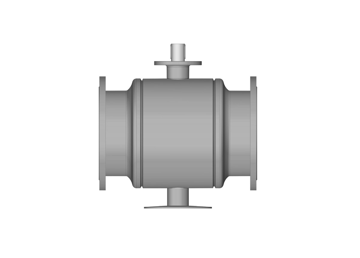 Стальной шаровой кран Ридан RJIP Premium RB/FF/WG DN600 PN25, стандартный проход (065N0387GR)