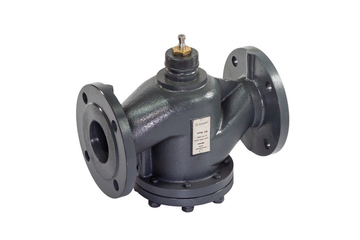 Регулирующий клапан Ридан VFM-2R DN100 PN16, Kvs 160 м³/ч (065B3502R)